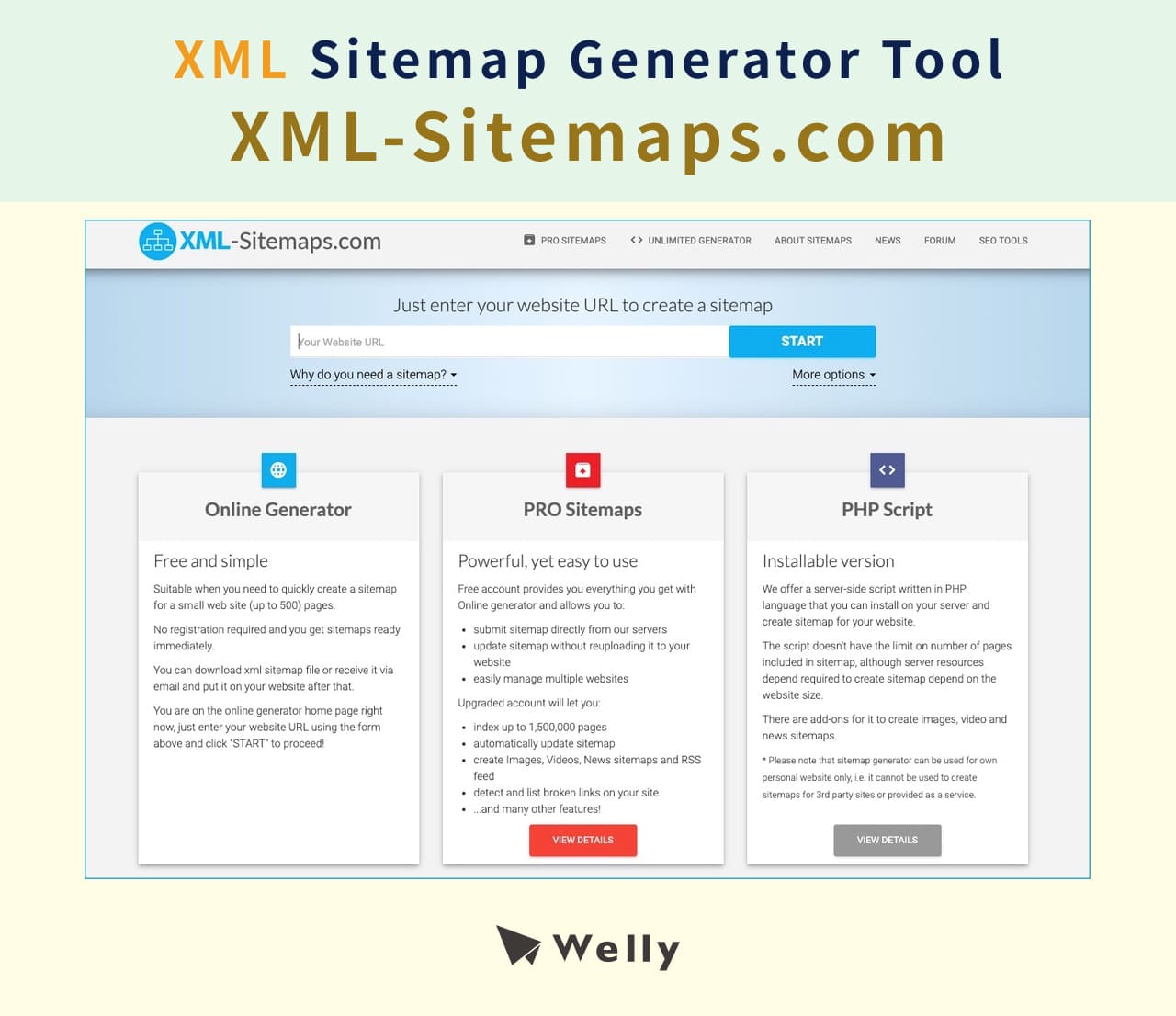XML Sitemap Generator Tool XML-Sitemaps.com