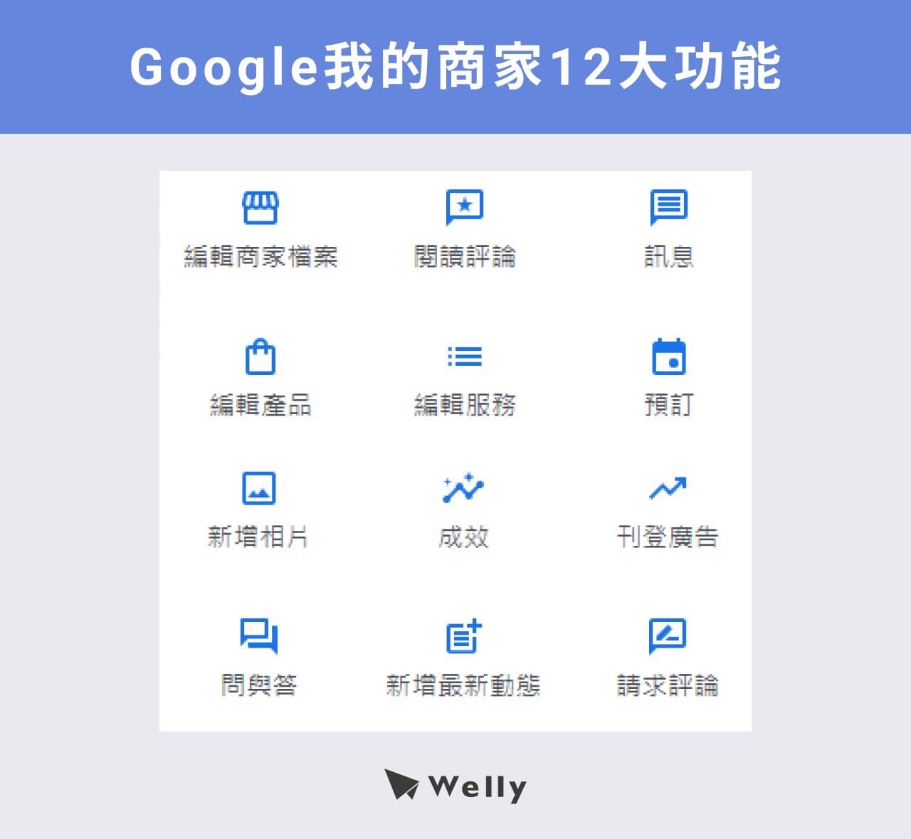 Google我的商家12大功能