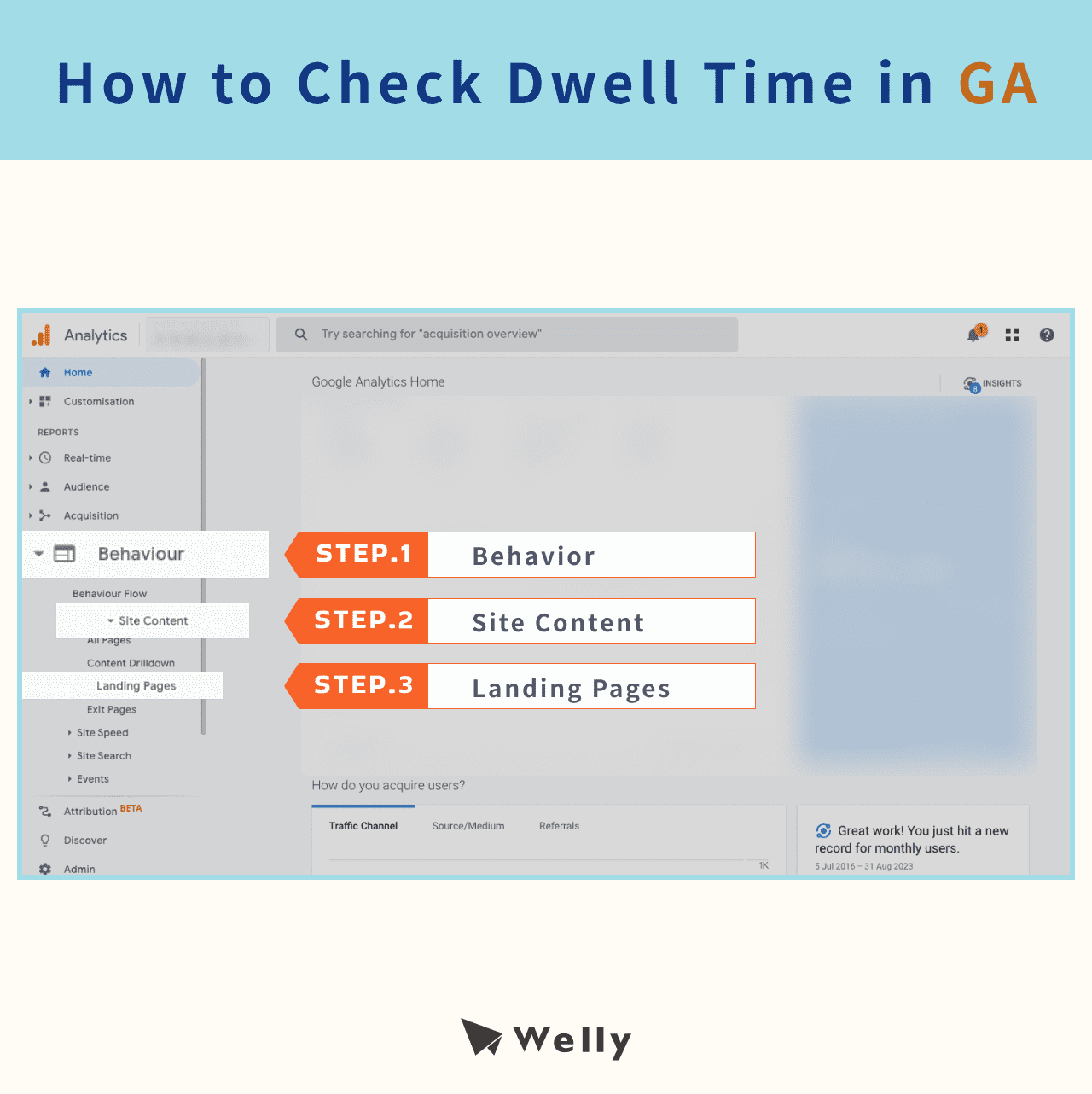 How to Check Dwell Time in GA