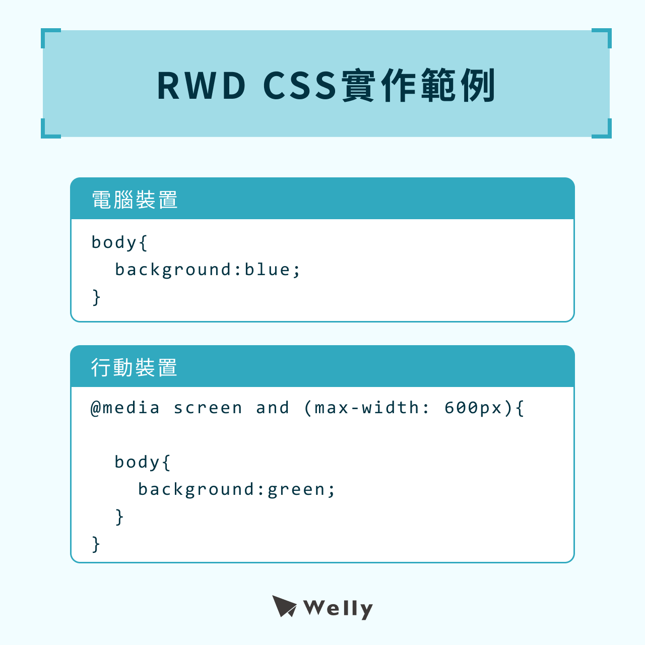 RWD CSS實作範例