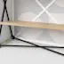 Comptoir tissu haut de gamme - Structure pliable en alu avec connecteurs clivables