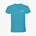 T-shirt unisexe manches courtes Atomic turquoise