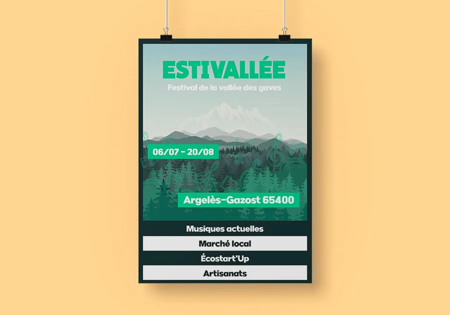 Affiche papier couché 350g couché ma