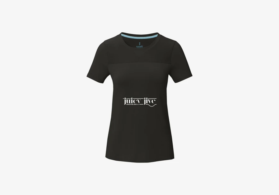 T-shirt femme recyclé Borax à manches courtes