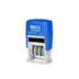 Tampon auto-encreur en plastique dateur - 5x25 recu le