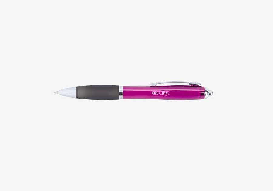 Stylo-bille avec grip noir Nash