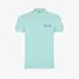 Polo-homme-manches-courtes-Star-menthe