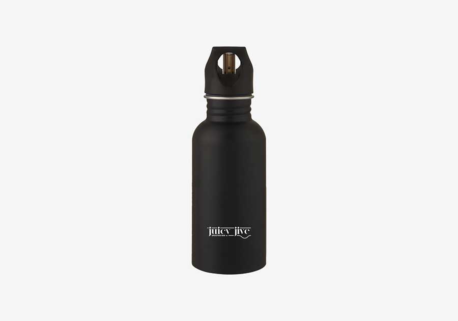 Gourde sport en acier inox 50 cl noir