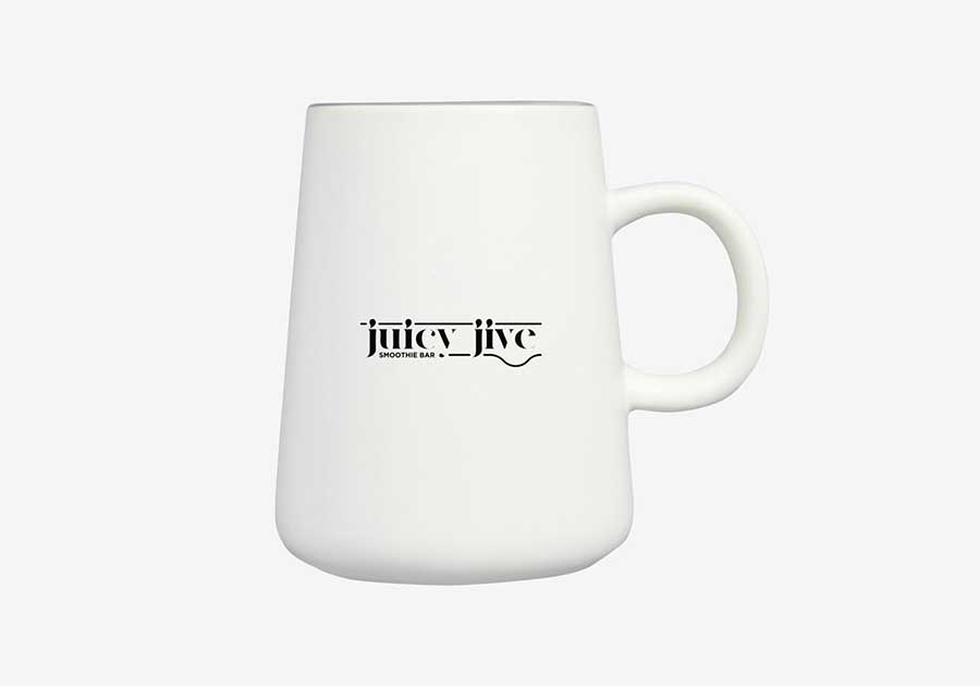 Mug céramique Joe 45 cl blanc