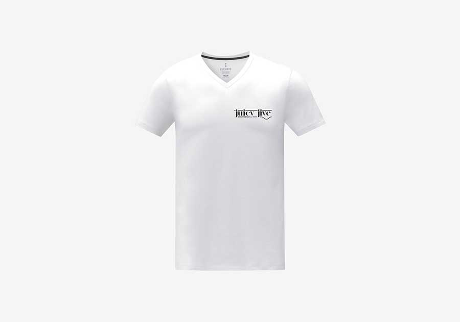 CIM-4WJ7RG4R - T-shirt homme col V manches courtes Somoto