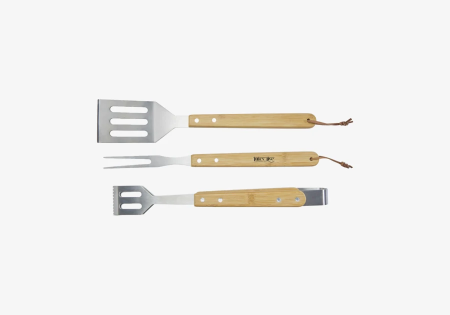 Set barbecue 5 pièces avec gant