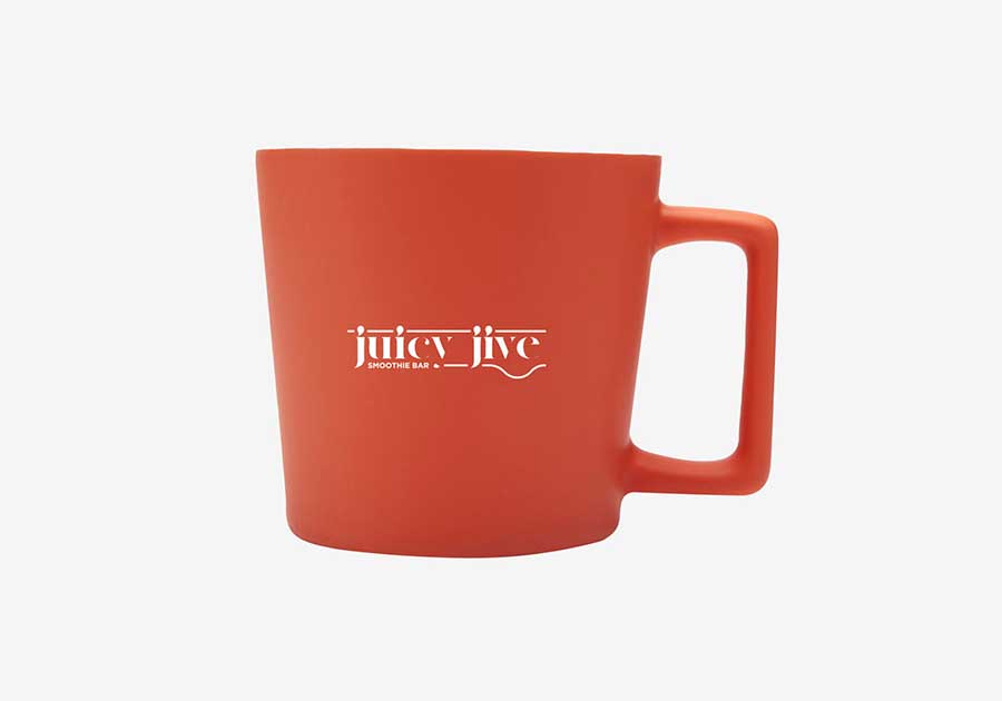 Taza de cerámica acabado mate Cali 37 cl