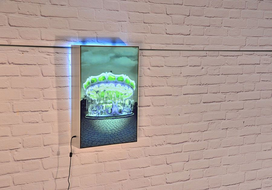 Caja de luz en contexto