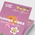 Flyer dorure à chaud et vernis sélectif 3D