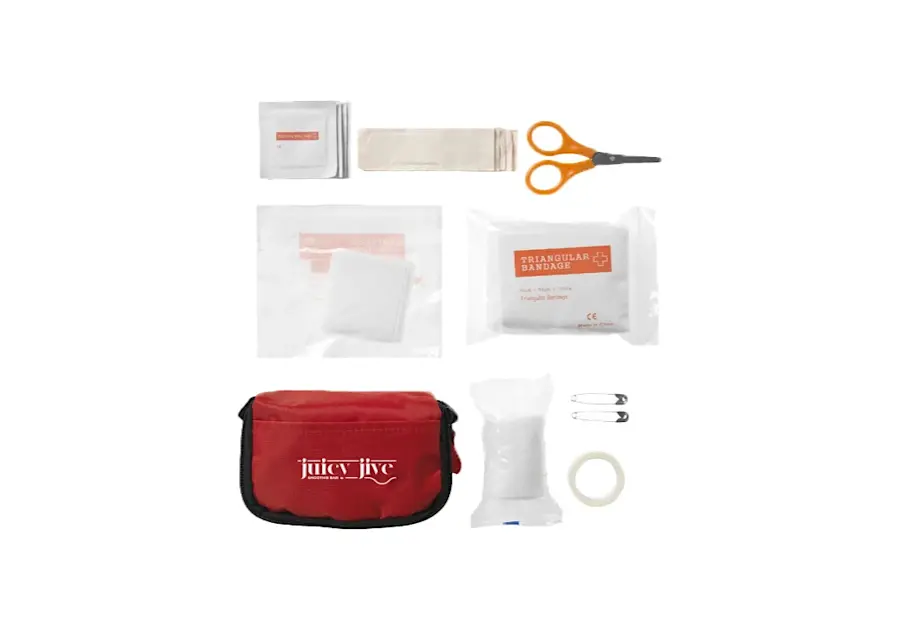 Kit de primeros auxilios save me de 19 piezas
