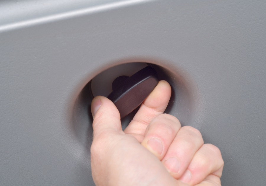 Pernos de pie de tope de bordillo estándar zoom