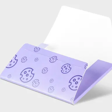 Menu pochettes carton