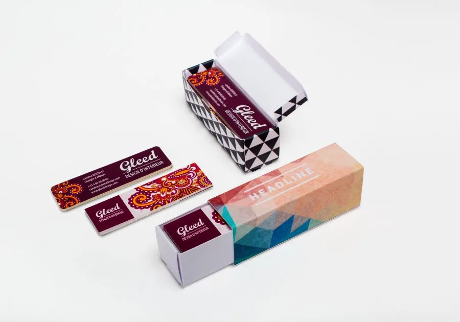 Accessoires carterie Boites pour Mini cartes