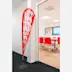 Drapeau goute utilisation interieur