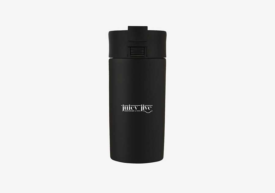 Vaso térmico efecto cobre Jetta 33 cl negro