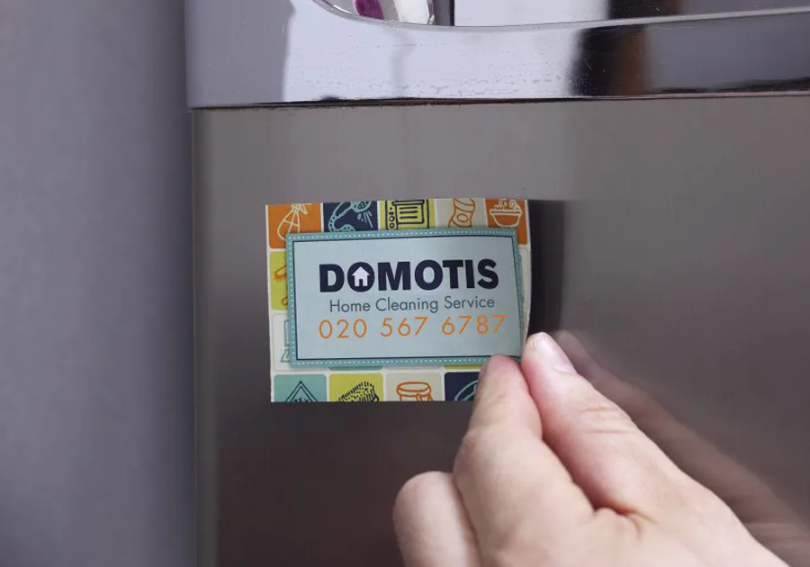 Sticker aimante magnet frigo classique