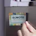 Sticker aimante magnet frigo classique