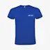 T-shirt unisexe manches courtes Atomic bleu-royal