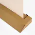 Roll up carton base en carton