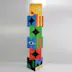 Totem carton empilables 4 faces 6 cubes