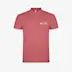 Polo-homme-manches-courtes-Star-rouge-chrysanthe?me