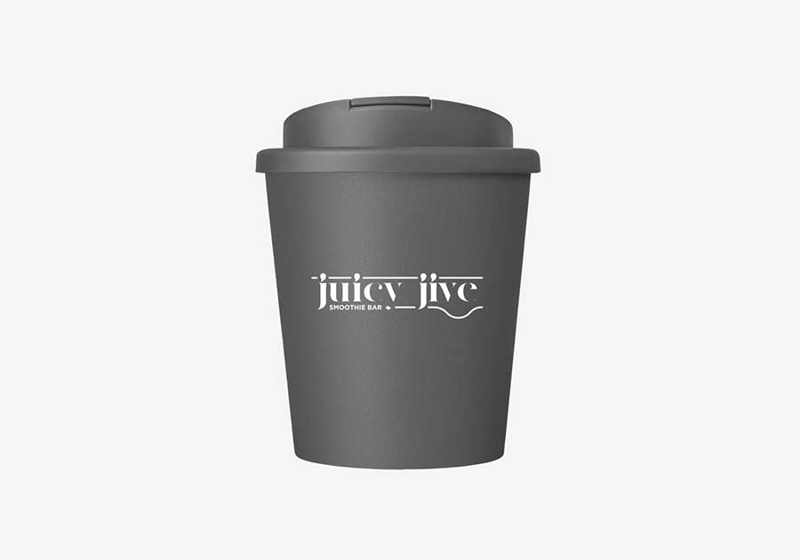 Vaso isotérmico reciclado 25 cl Americano® Espresso Eco gris