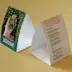 Chevalet de table 285g papier blanc rigide