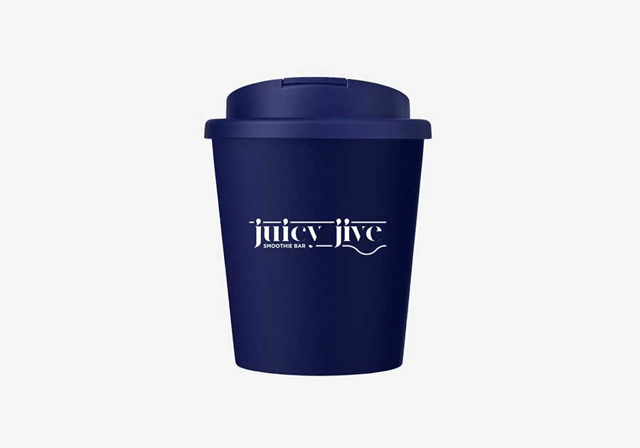 Vaso isotérmico reciclado 25 cl Americano® Espresso Eco azul