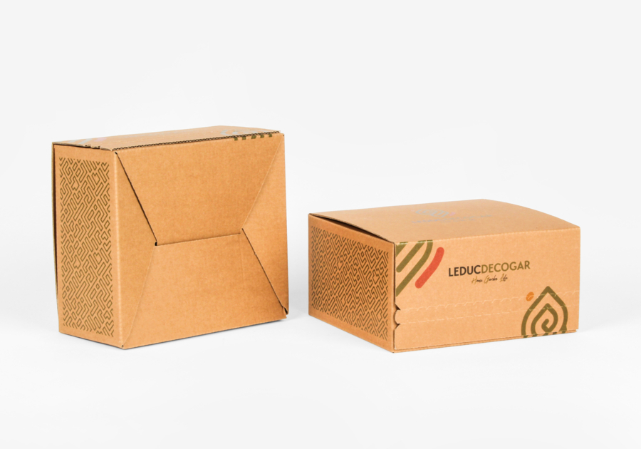 Caja de expedición con fondo semiautomático con fondo semiautomático