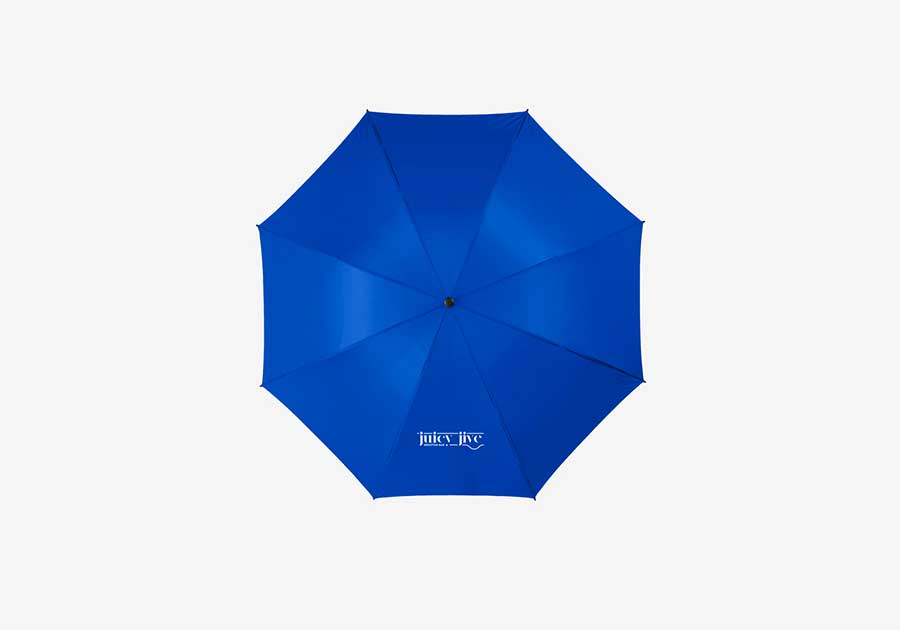Parapluie de golf avec poignée Yfke EVA 30" bleu royal