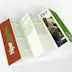 Dépliant papier recyclé 5 plis accordéon A2 135g offset recyclé non blanchi