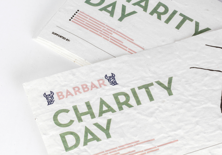 Tarjeta de visita en papel sembrado con flores silvestres, papel ecológico 100 g 1