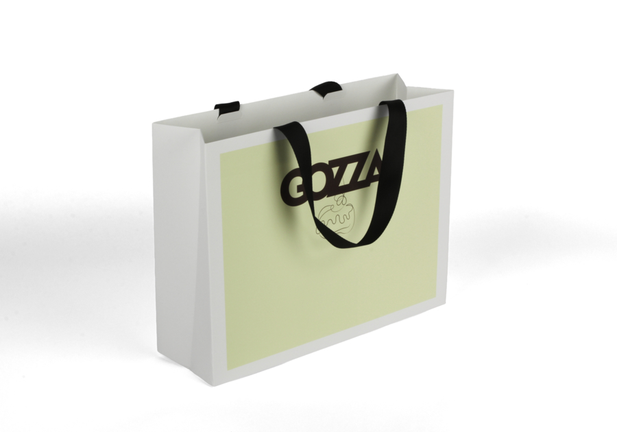 Sacs en papier premium - grande zone d'impression