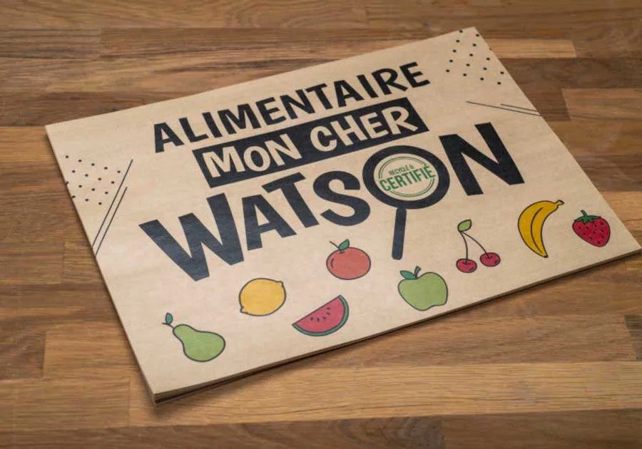 Set de table papier classique 90g kraft 