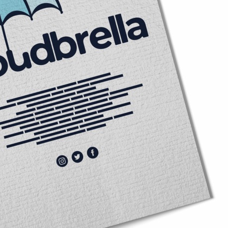 Tarjeta de invitación con papel Verjurado Diamante