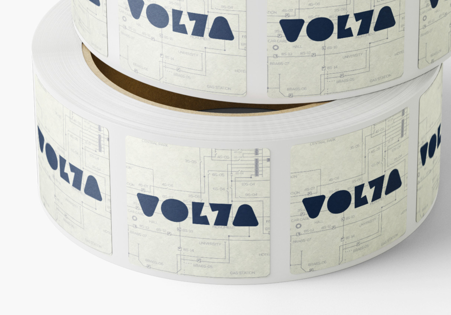 Aplicación automática de etiquetas en rollo papel extraíble capa cuadrada