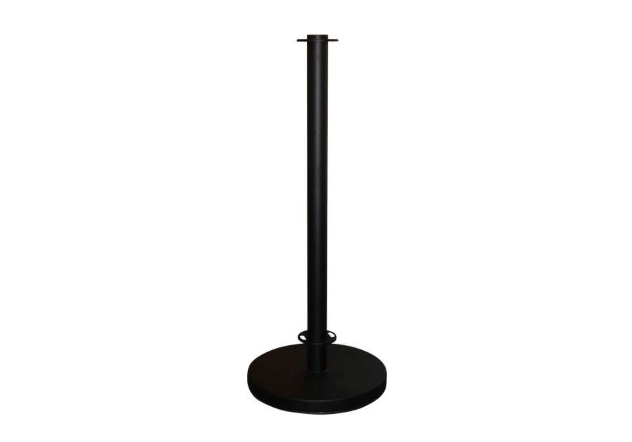 Barrera para terraza con base y poste personalizada