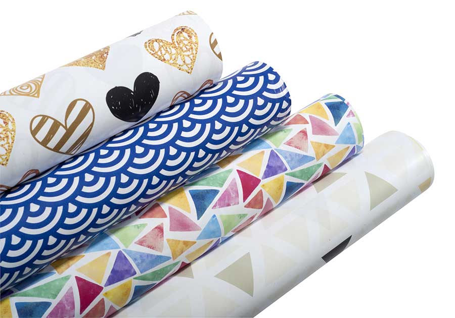 Papel regalo 95g kraft estucado clásico