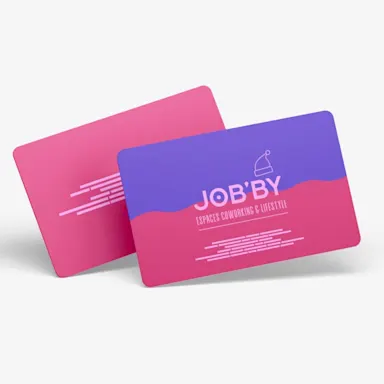 Menu cartes rigides