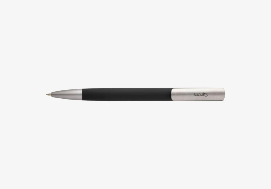 Stylo aluminium recyclé encre bleue Ziguur