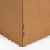 Caja de envío postal semi automontable cierre adhesivo con doble cara y tira desprendible