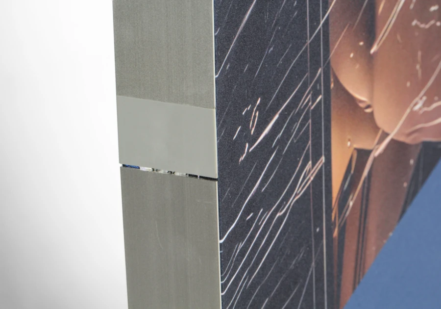 Estructura autoportante con tela tensada - Estructura de aluminio