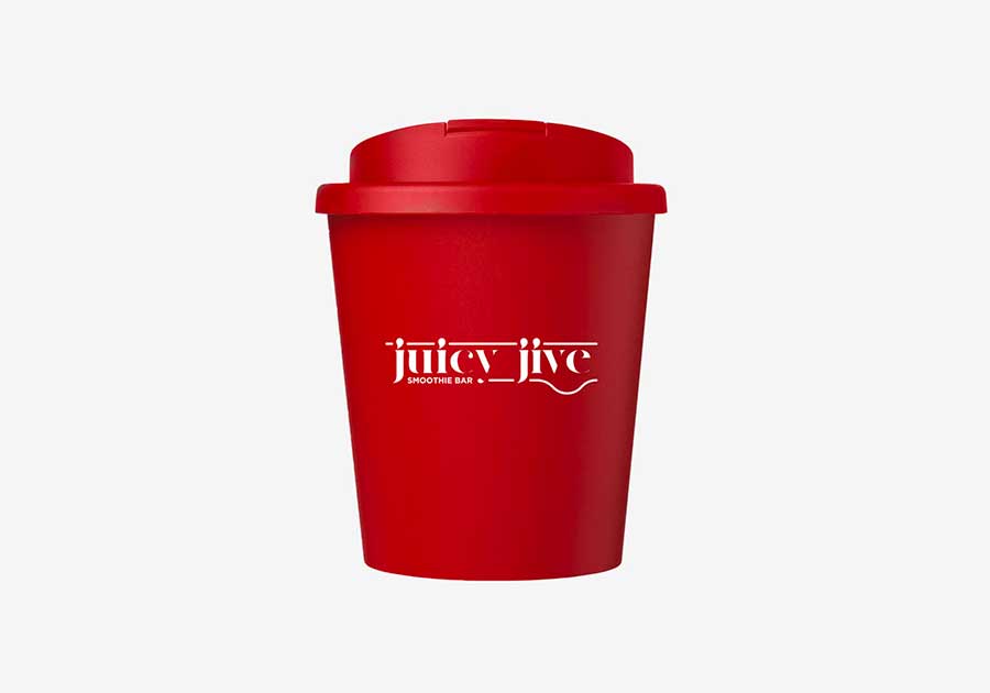 Vaso isotérmico reciclado 25 cl Americano® Espresso Eco rojo