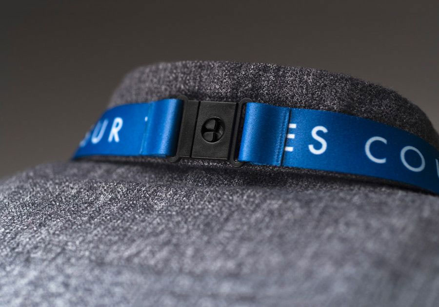 Tour de cou Lanyard rupture securitaire 2 cm de large