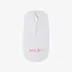 Souris sans fil en plastique recyclé RCS Menlo blanc